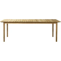 M2 Esstisch Im Freien Nutzbar Teakholz, 220 Cm