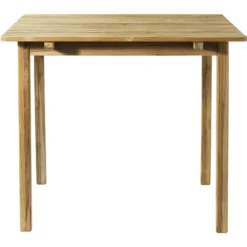 M3 Esstisch Im Freien Nutzbar Teakholz, 104.5 Cm -Brafab Verkaufs-Shop fdb mbler m3 sammen dining table outdoor teak 1045 cm 2