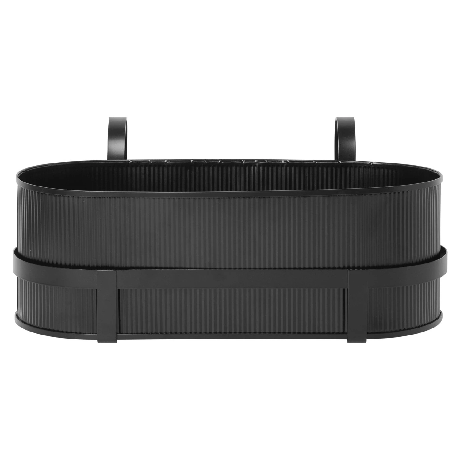 Ferm LIVING Bau Balcony Box, Black 1 Ferm LIVING Bau Balcony Box, Black