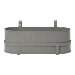 Ferm LIVING Bau Balcony Box, Warm Grey