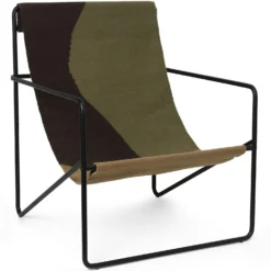 Ferm LIVING Desert Loungesessel, Dune / Schwarz 8 Ferm LIVING Desert Loungesessel, Dune / Schwarz -Brafab Verkaufs-Shop ferm living desert lounge chair black dune 2