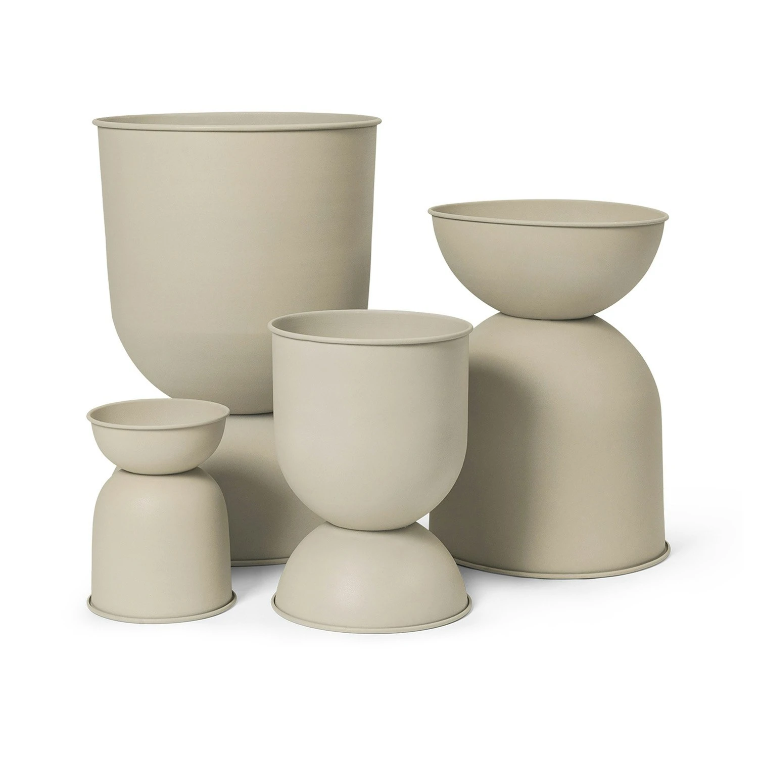 Ferm LIVING Hourglass Topf Cashmere, 73 Cm 3 Ferm LIVING Hourglass Topf Cashmere, 73 Cm – Bild 3