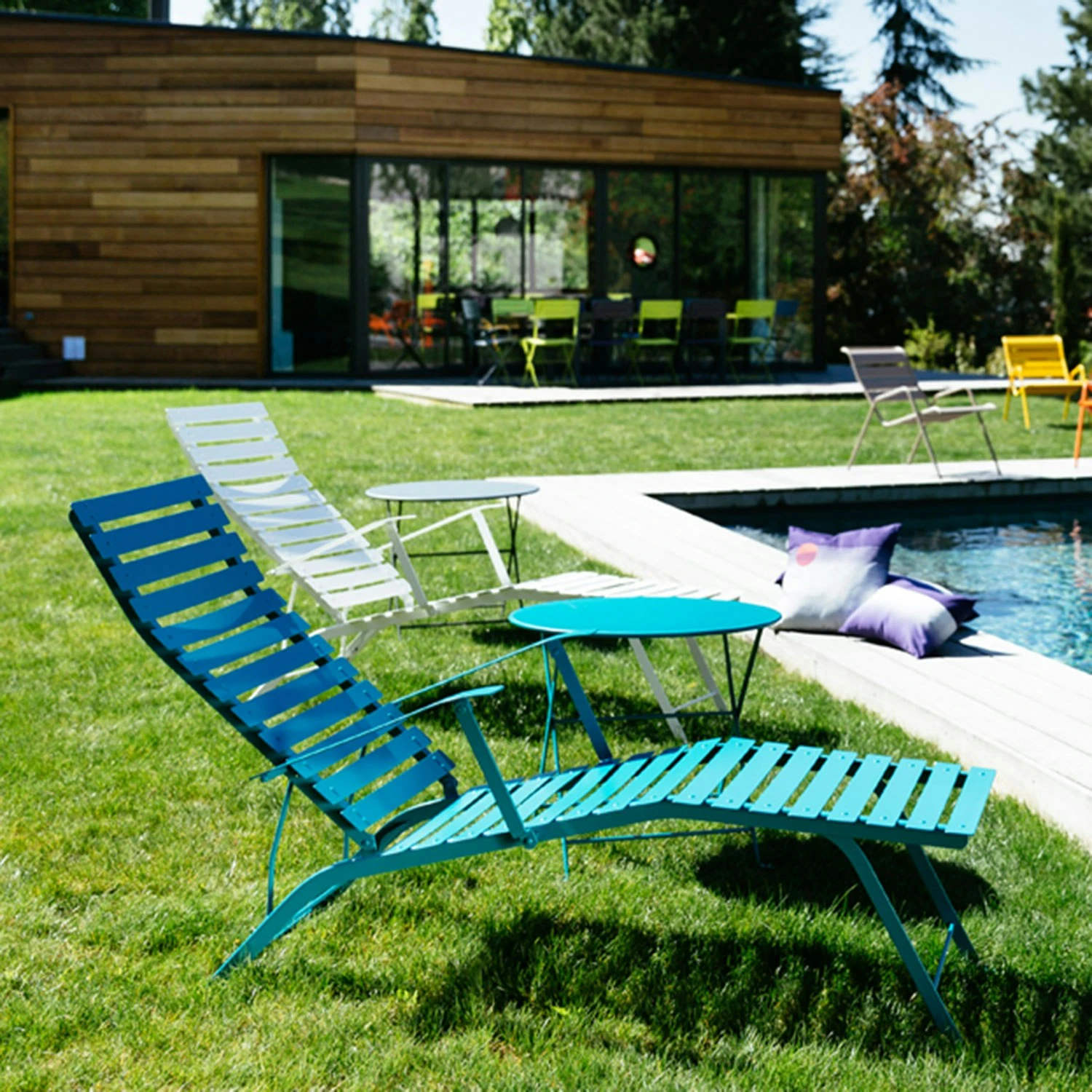 Bistro Chaise Longue, Frosted Lemon 2 Bistro Chaise Longue, Frosted Lemon – Bild 2