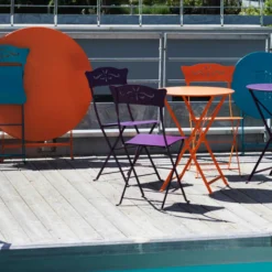 Bistro Table Ø117, Liquorice -Brafab Verkaufs-Shop fermob bistro table 117 cm 11