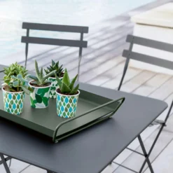 Bistro Table 117x77, Rosemary -Brafab Verkaufs-Shop fermob bistro table 117x77 rosemary 2