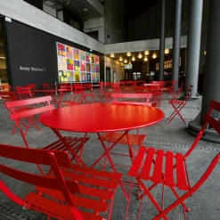 Bistro Table Ø77, Russet -Brafab Verkaufs-Shop fermob bistro table 77 russet 4