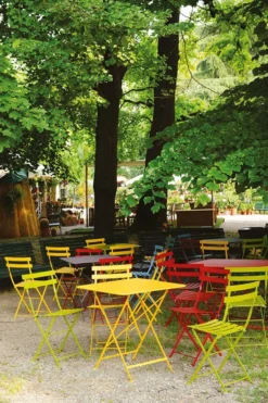 Bistro Tisch, 57x57 Cm/ Willow Green -Brafab Verkaufs-Shop fermob bistro tisch 57x57 cm 3 19