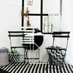 Bistro Tisch, 57x57 Cm/ Clay Grey -Brafab Verkaufs-Shop fermob bistro tisch 57x57 cm 6 6