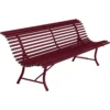 Louisiane Bank, 200 Cm/ Black Cherry