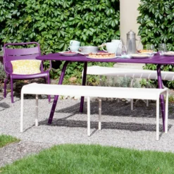 Luxembourg Sessel Niedrig, Clay Grey -Brafab Verkaufs-Shop fermob luxembourg lounge sessel 2 1