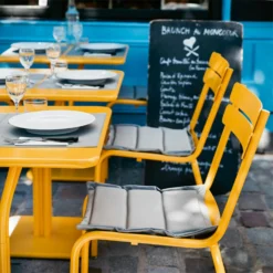 Luxembourg Sitzkissen, 40x45cm/ Almond Green -Brafab Verkaufs-Shop fermob luxembourg sitzkissen 40x45cm 2