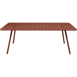 Luxembourg Tisch, 207x100 Cm/ Red Ochre