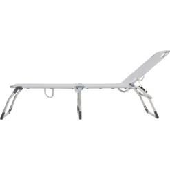 FIAM Amigo XXL Sonnenliege, Grau