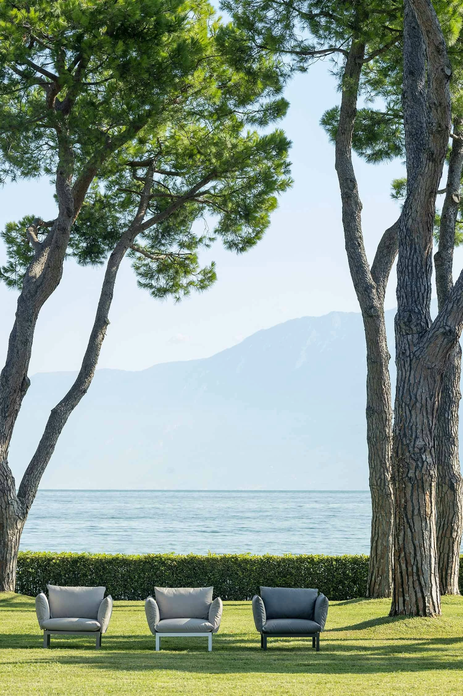 FIAM Domino Sessel, Anthrazit 3 FIAM Domino Sessel, Anthrazit – Bild 3