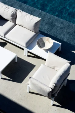 FIAM Domino Sessel, Beige/Weiß -Brafab Verkaufs-Shop fiam fatolj vit beige 4