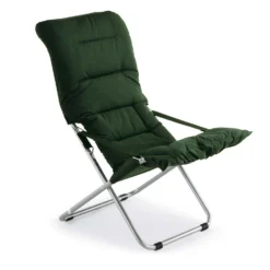 FIAM Fiesta Soft Deck Chair, Dark Green