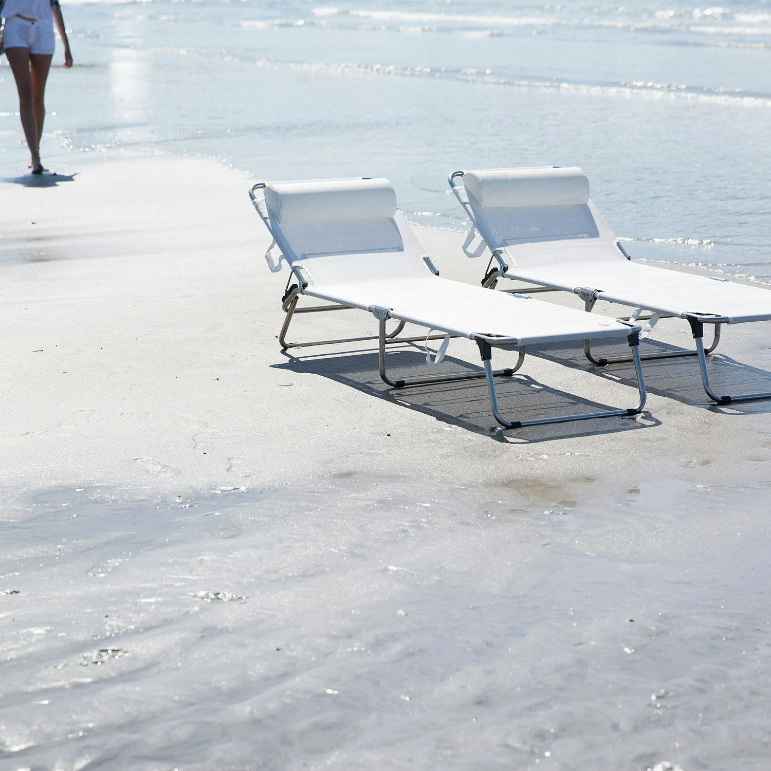 FIAM Amigo Sonnenliege, Weiß 4 FIAM Amigo Sonnenliege, Weiß – Bild 4