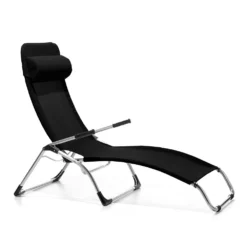 FIAM Samba Sonnenliege, Schwarz