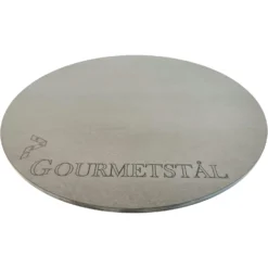 Grillplatte Aus Stahl Rund, 30 Cm