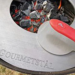 Grillpresse Rund, Edelstahl -Brafab Verkaufs-Shop gourmetstal grillpresse rund edelstahl 3