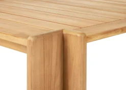 Gubi Atmosfera Esstisch, 105x209 Cm -Brafab Verkaufs-Shop gubi atmosfera dining table teak 209x105 1