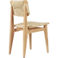 Gubi C-Chair Outdoor Esszimmerstuhl Teakholz -Brafab Verkaufs-Shop gubi c chair outdoor dining chair 2