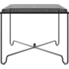 Gubi Tropique Esstisch 90x90 Cm, Schwarz
