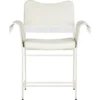 Gubi Tropique Esszimmerstuhl Mit Fransen, Classic White Semi Matt / Leslie 06