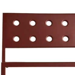 Hay Balcony Loungebank, Iron Red -Brafab Verkaufs-Shop hay balcony lounge bench anthracite 4