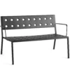 Hay Balcony Loungebank Mit Armlehnen, Anthrazit