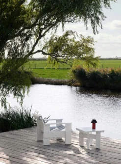 Hay Crate Loungesessel, Weiß -Brafab Verkaufs-Shop hay crate lounge chair water based lacquered pinewood 20