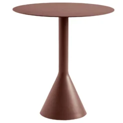 Hay Palissade Cone Tisch Ø70 Cm, Iron Red