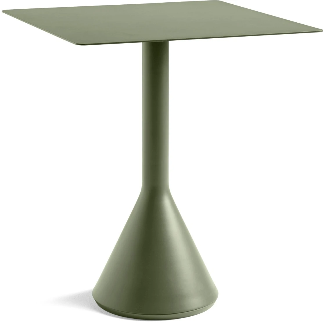 Hay Palissade Cone Tisch 65x65 Cm, Olive 1 Hay Palissade Cone Tisch 65x65 Cm, Olive