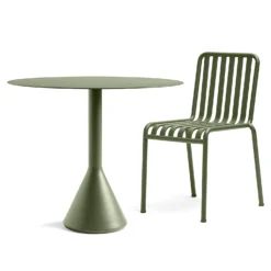 Hay Palissade Cone Tisch Ø90 Cm, Olive -Brafab Verkaufs-Shop hay palissade cone tisch 90 cm 1