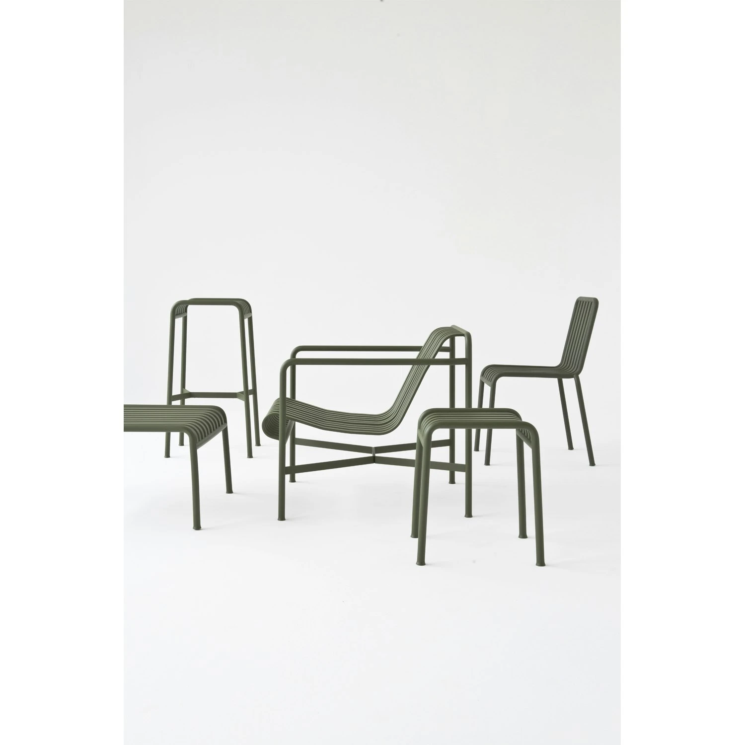 Hay Palissade Hocker, Iron Red 4 Hay Palissade Hocker, Iron Red – Bild 4