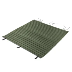 Hay Palissade Kissen Gesteppt Esszimmerbank Ohne Armlehne, Olive