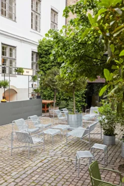 Hay Palissade Ottoman, Feuerverzinkt -Brafab Verkaufs-Shop hay palissade polsterhocker 10