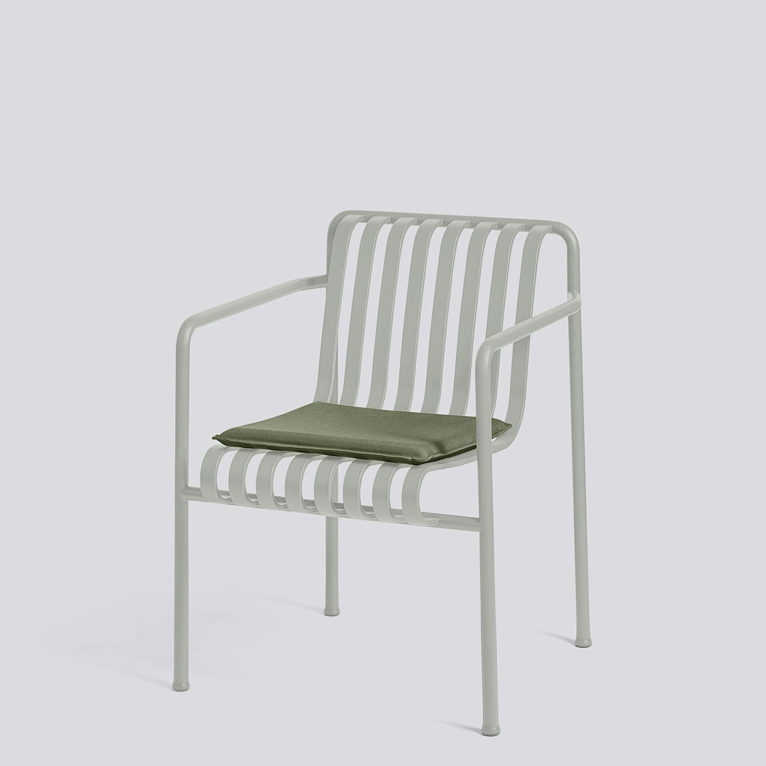 Hay Palissade Sitzkissen Stuhl / Lehnstuhl, Olive 2 Hay Palissade Sitzkissen Stuhl / Lehnstuhl, Olive – Bild 2