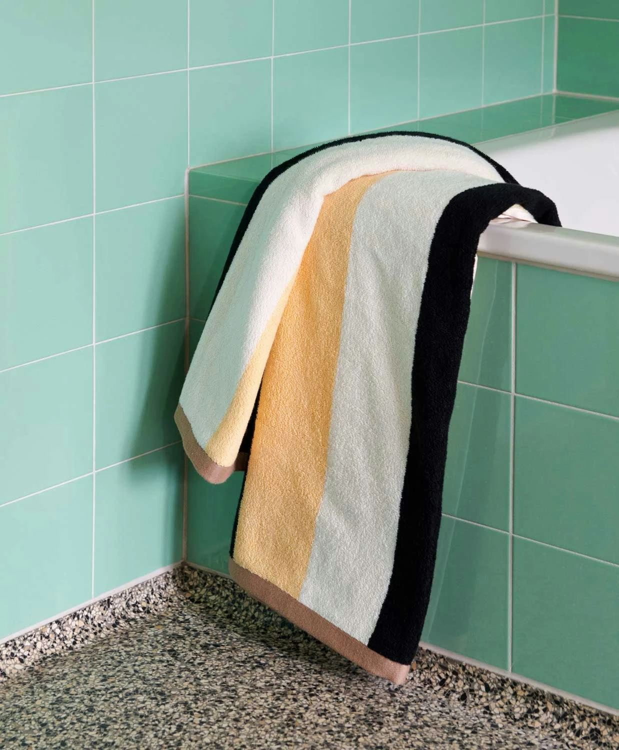 Hay Trio Strandtuch 170x90 Cm, Gelb 3 Hay Trio Strandtuch 170x90 Cm, Gelb – Bild 3