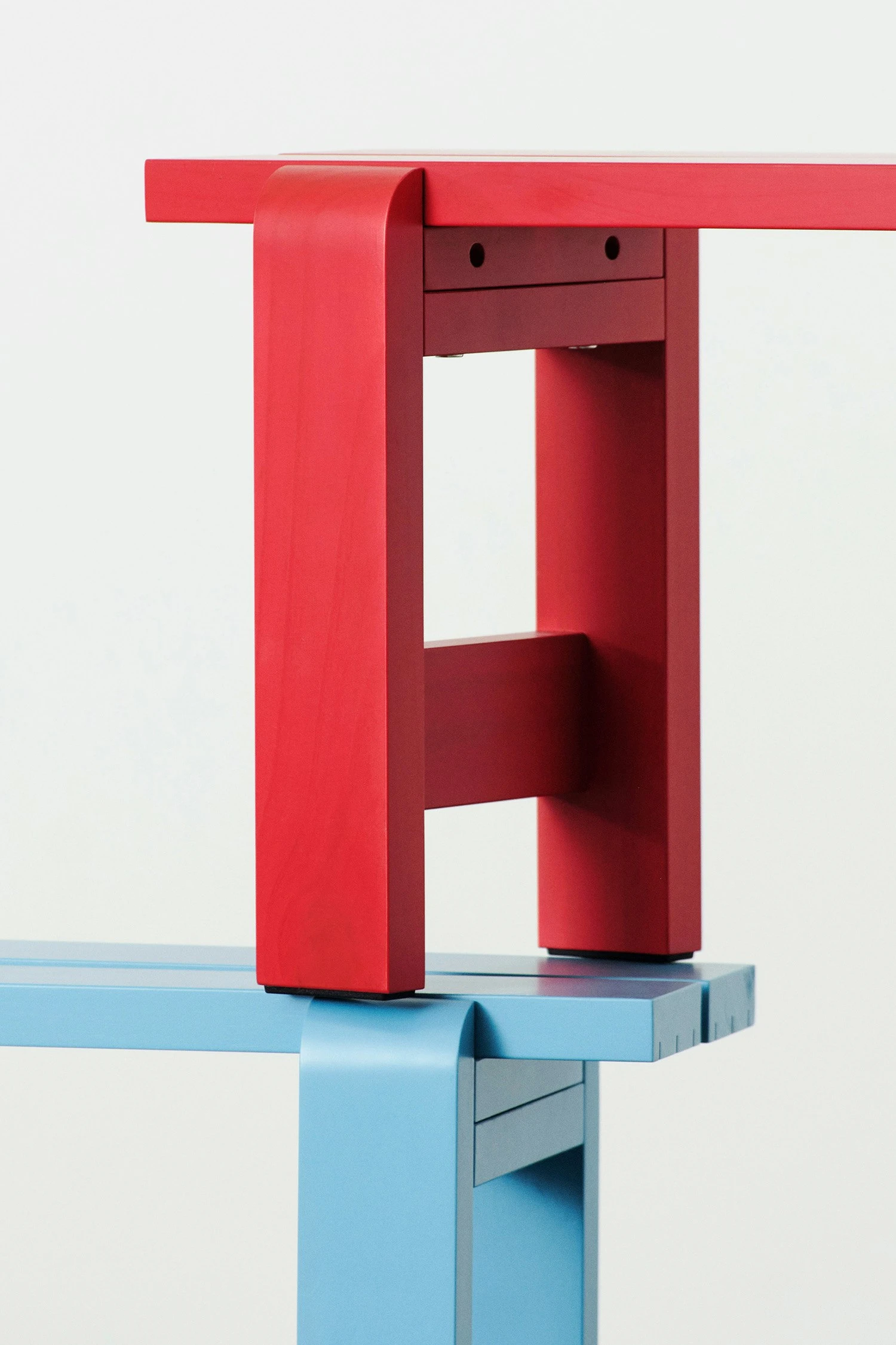 Hay Weekday Bank 23x111 Cm, Weinrot 3 Hay Weekday Bank 23x111 Cm, Weinrot – Bild 3