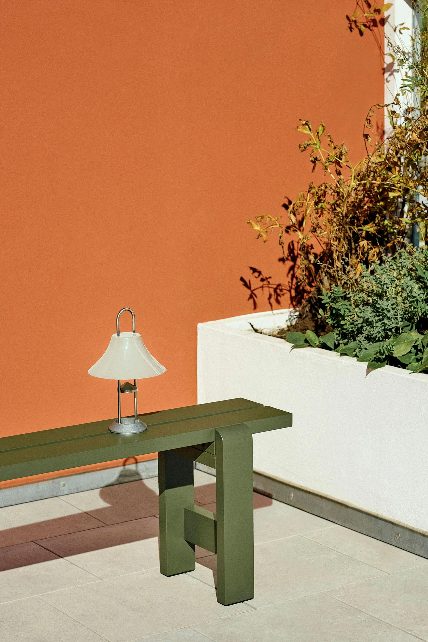 Hay Weekday Bank 23x140 Cm, Olive 2 Hay Weekday Bank 23x140 Cm, Olive – Bild 2