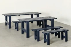 Hay Weekday Bank 23x140 Cm, Steel Blue -Brafab Verkaufs-Shop hay weekday bench l111 water based pinewood 59
