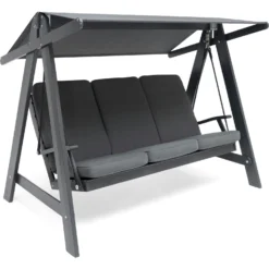 Aspö Hängematte Mit Kissen, Orkangrau/Grau