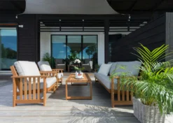 Gotland Sofa 3-Sitzer 182 Cm, Wärmebehandelt Esche -Brafab Verkaufs-Shop hillerstorp gotland 3 sits soffa vit 7