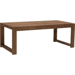 Gotland Loungetisch 60x120 Cm, Wärmebehandelt Esche