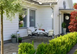 Sandhamn Stühle 4-er Set, Weiß -Brafab Verkaufs-Shop hillerstorp sandhamn stol stal vit 4 pack 3