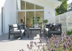 Stoltö Sofa, Orkangrau/Grau -Brafab Verkaufs-Shop hillerstorp stolto soffa orkangra inkluderad dynor 3