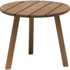 Tennessee Beistelltisch Ø50x41 Cm, Wärmebehandelt Esche