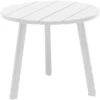 Tennessee Beistelltisch Ø50x41 Cm Weiß