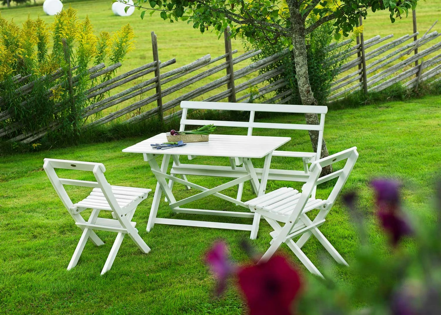 Torpet Tisch 109x67 Cm, Weiß 2 Torpet Tisch 109x67 Cm, Weiß – Bild 2